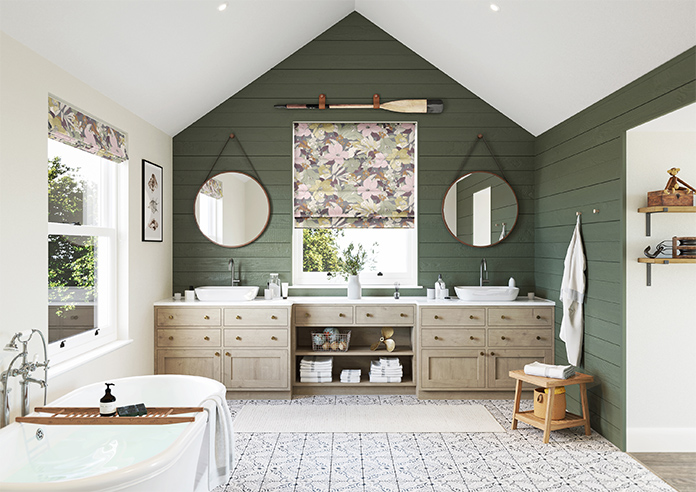 Maisie, Aubergine - Roman Blind - Image 8